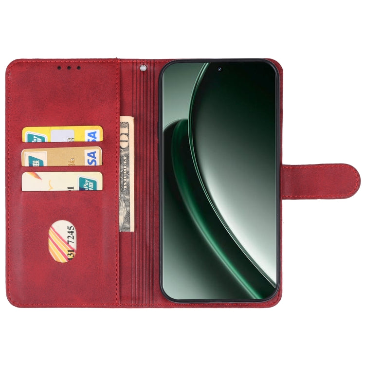 For Realme GT 6 Leather Phone Case