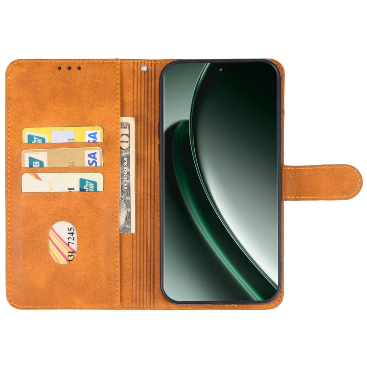 For Realme GT 6 Leather Phone Case