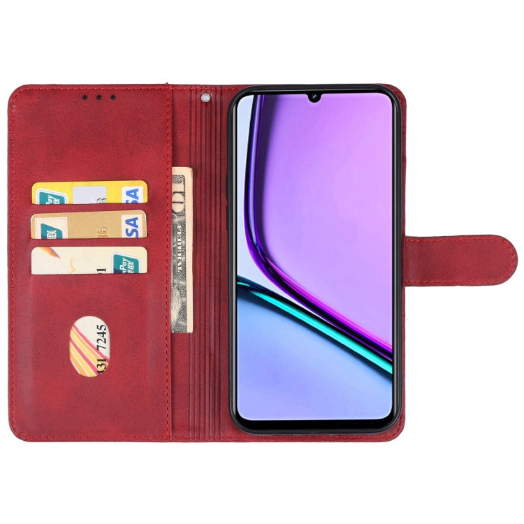 For Realme Narzo N61 Leather Phone Case