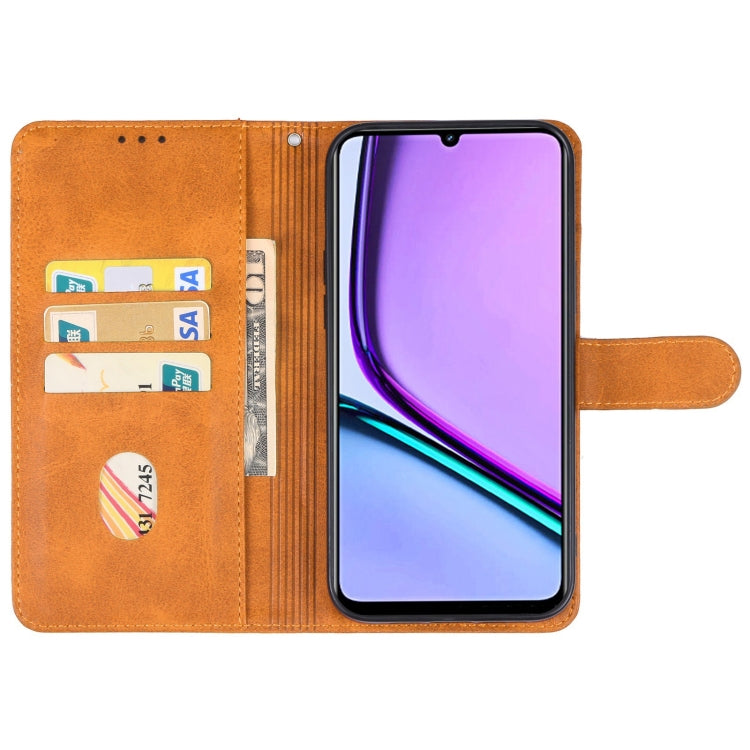 For Realme Narzo N61 Leather Phone Case