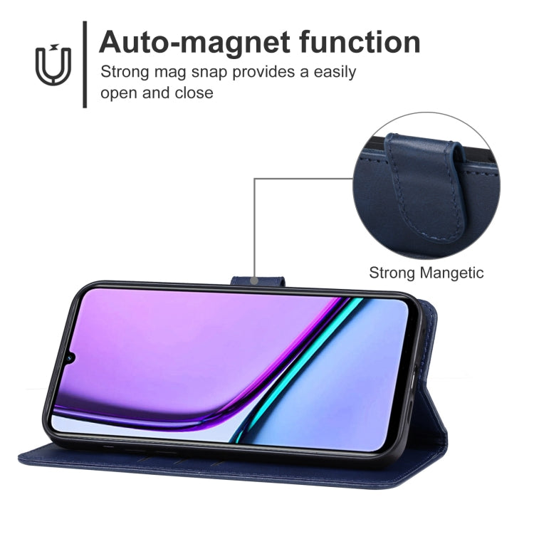 For Realme Narzo N61 Leather Phone Case
