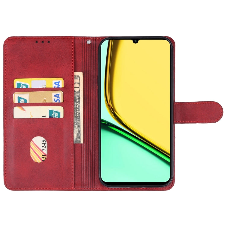 For Realme C61 India Leather Phone Case
