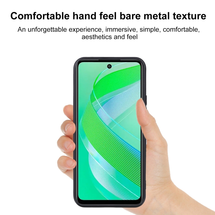 For Infinix Smart 8 Pro TPU Phone Case - Black