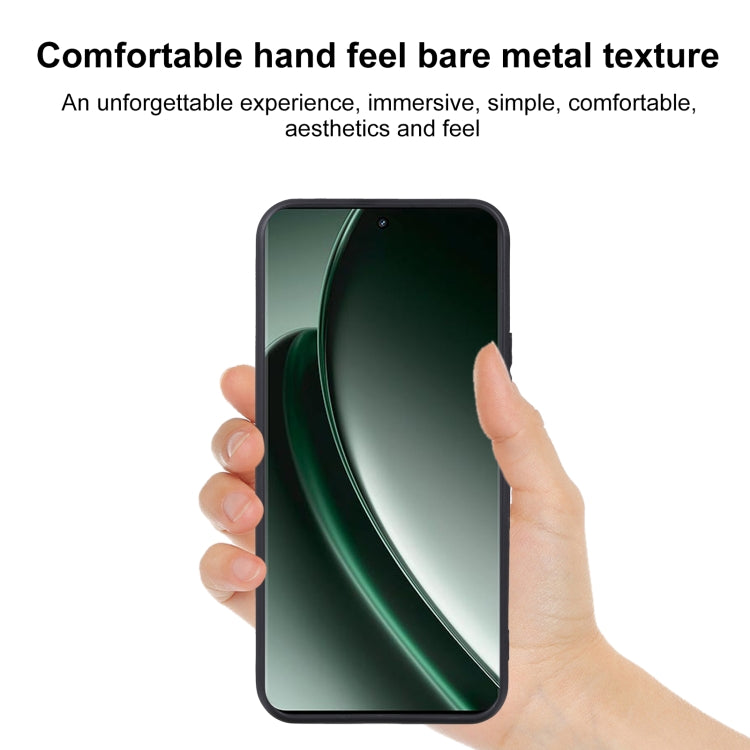 For Realme GT 6 TPU Phone Case - Black