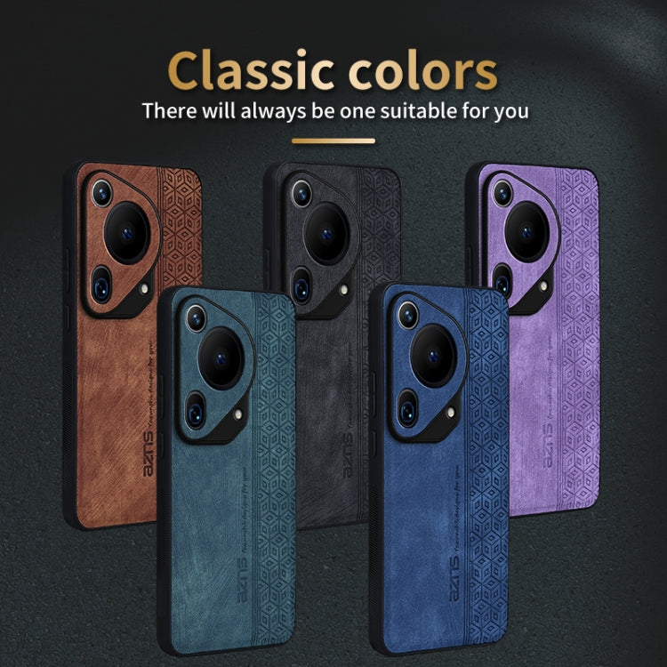 For Huawei Pura 70 Ultra AZNS 3D Embossed Skin Feel Phone Case