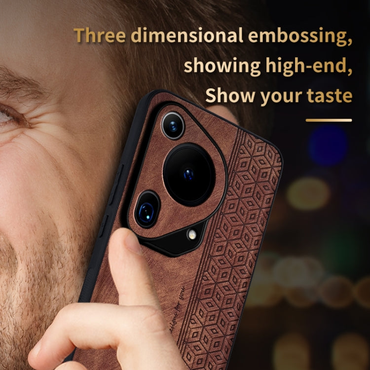 For Huawei Pura 70 Ultra AZNS 3D Embossed Skin Feel Phone Case