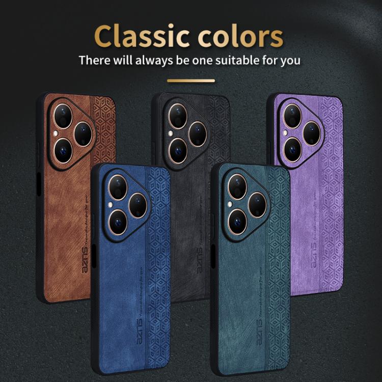 For Huawei Pura 80 5G AZNS 3D Embossed Skin Feel Phone Case