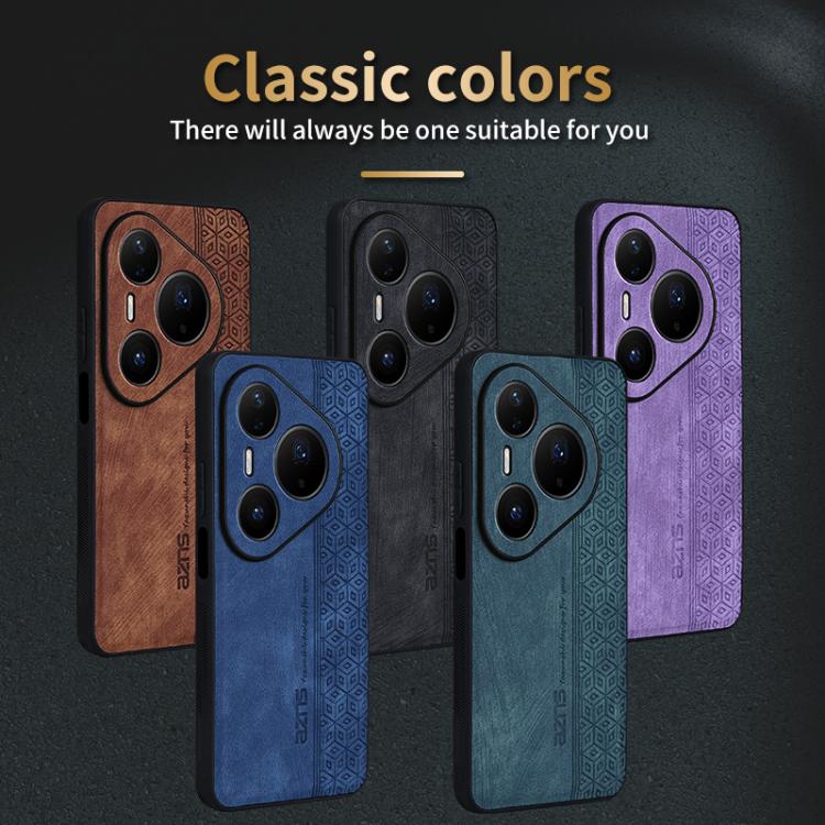 For Huawei Pura 80 Pro 5G AZNS 3D Embossed Skin Feel Phone Case