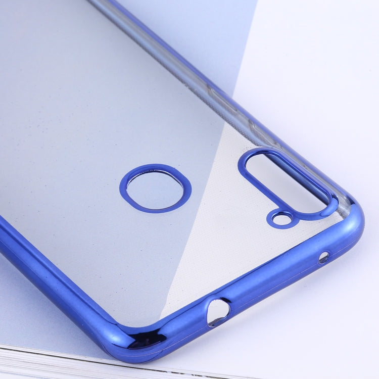 For Samsung Galaxy A11 Ultra-thin Plating TPU Protective Soft Case