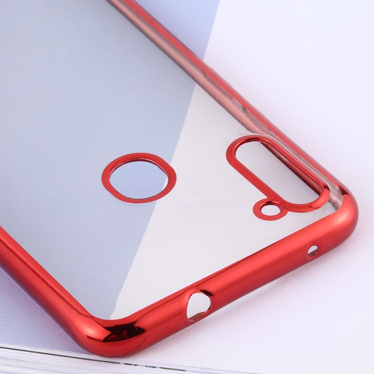For Samsung Galaxy A11 Ultra-thin Plating TPU Protective Soft Case