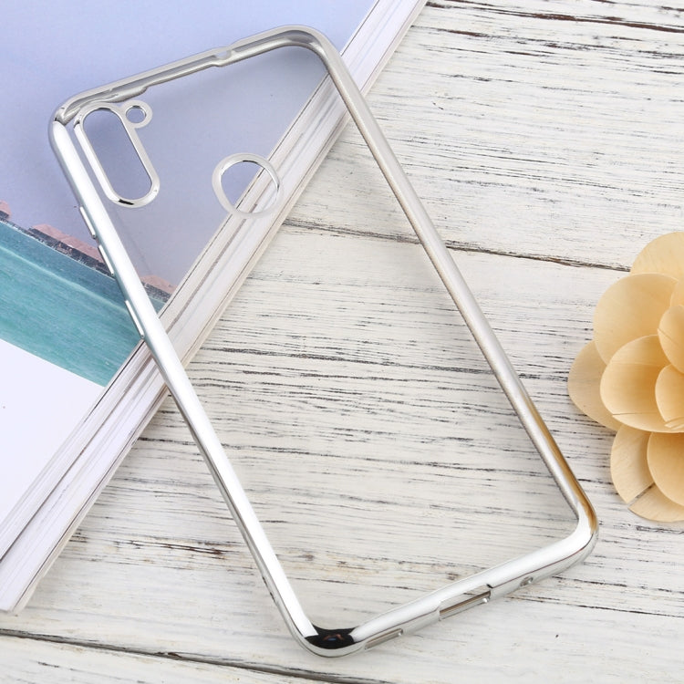 For Samsung Galaxy A11 Ultra-thin Plating TPU Protective Soft Case