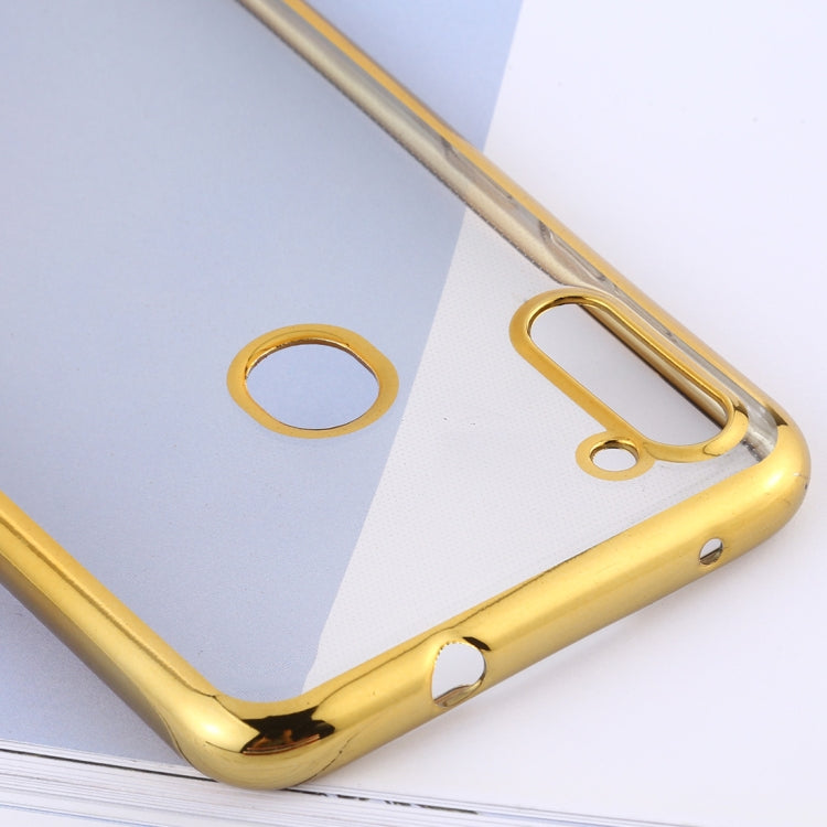 For Samsung Galaxy A11 Ultra-thin Plating TPU Protective Soft Case