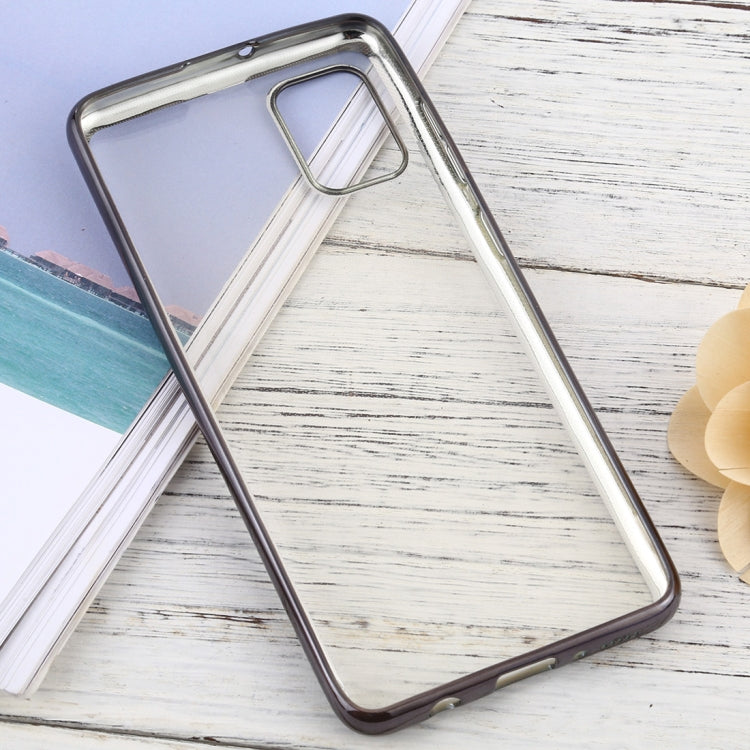 For Samsung Galaxy A31 Ultra-thin Plating TPU Protective Soft Case