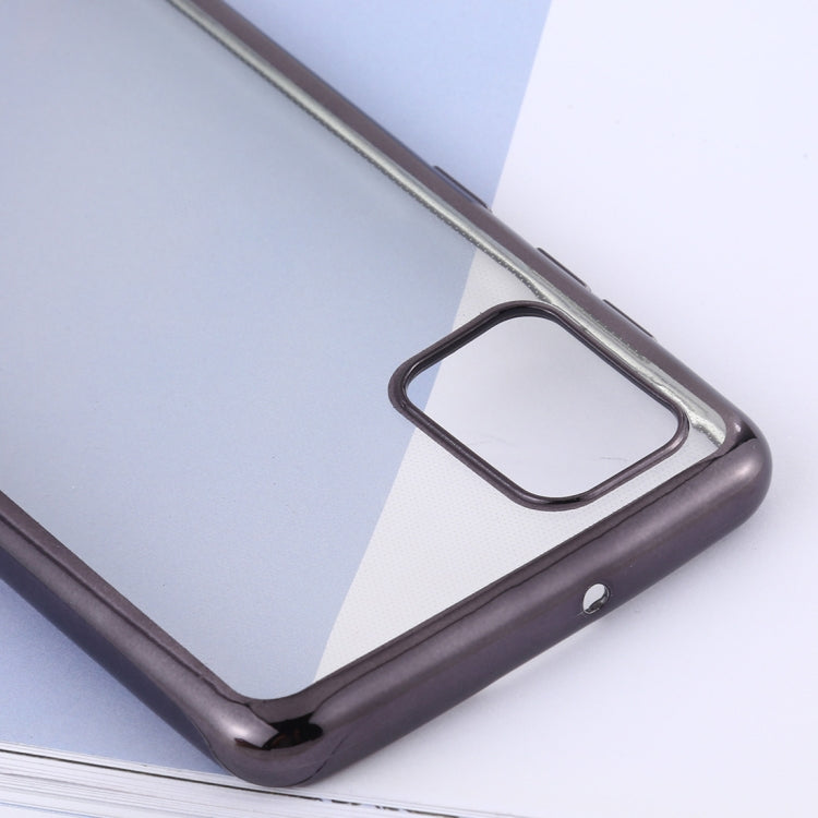 For Samsung Galaxy A31 Ultra-thin Plating TPU Protective Soft Case