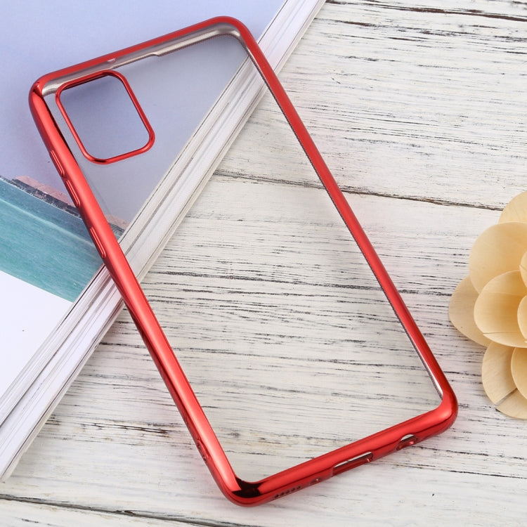 For Samsung Galaxy A31 Ultra-thin Plating TPU Protective Soft Case