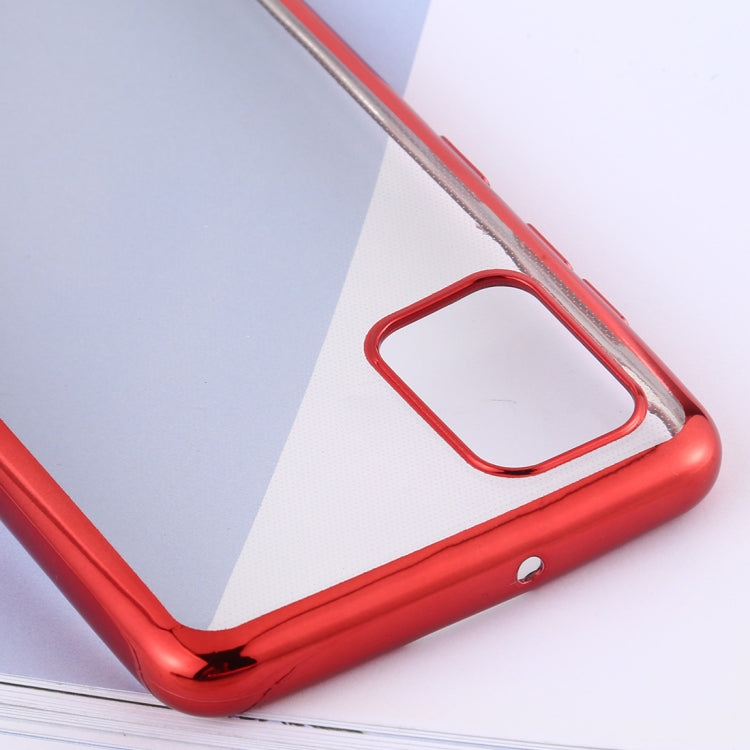 For Samsung Galaxy A31 Ultra-thin Plating TPU Protective Soft Case
