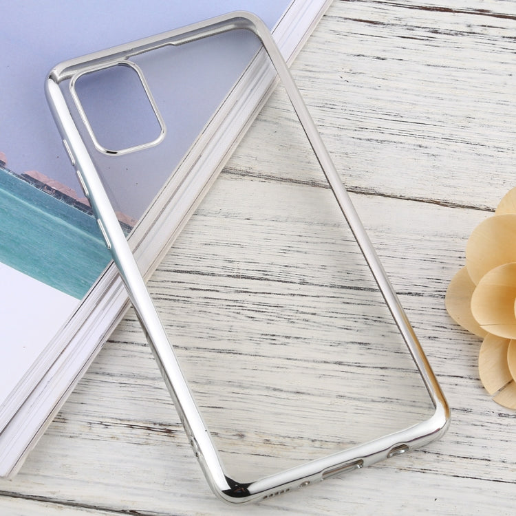 For Samsung Galaxy A31 Ultra-thin Plating TPU Protective Soft Case