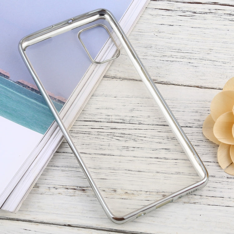 For Samsung Galaxy A31 Ultra-thin Plating TPU Protective Soft Case