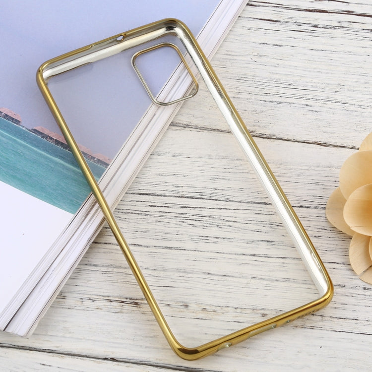 For Samsung Galaxy A31 Ultra-thin Plating TPU Protective Soft Case