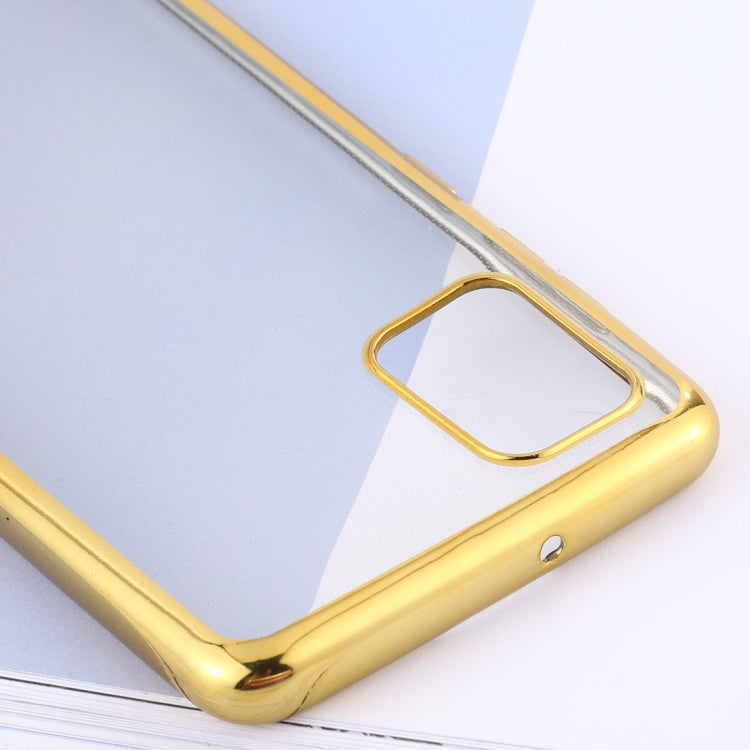 For Samsung Galaxy A31 Ultra-thin Plating TPU Protective Soft Case
