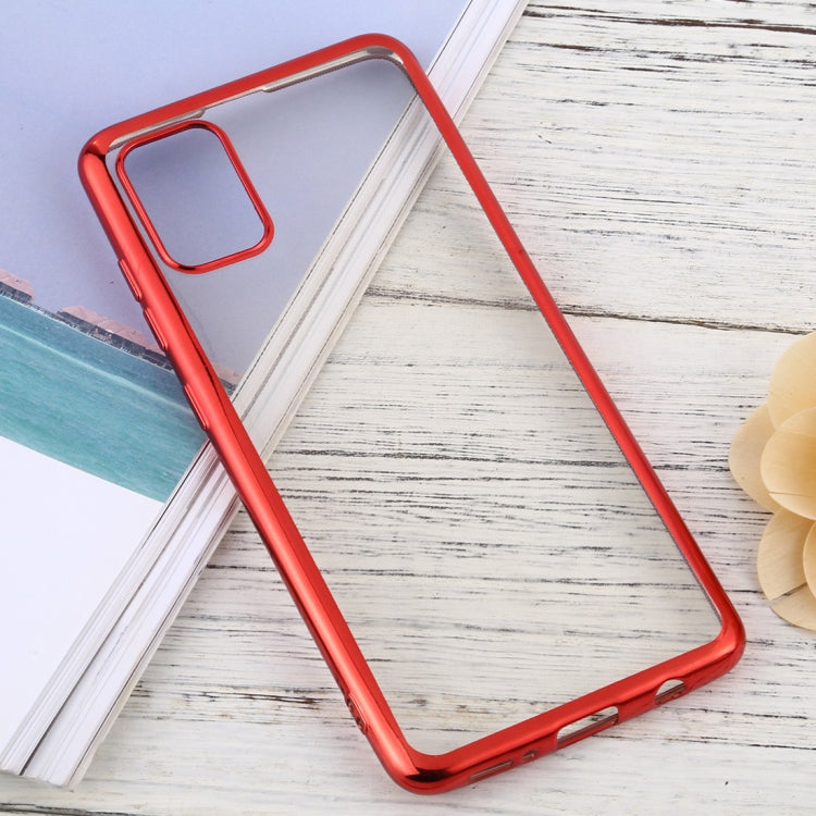 For Samsung Galaxy A51 Ultra-thin Plating TPU Protective Soft Case