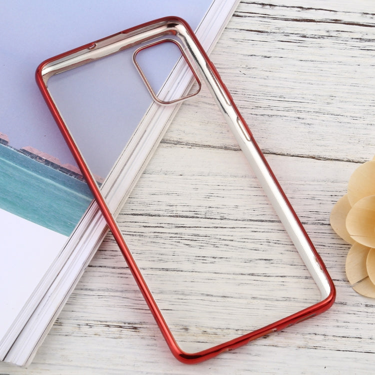 For Samsung Galaxy A51 Ultra-thin Plating TPU Protective Soft Case