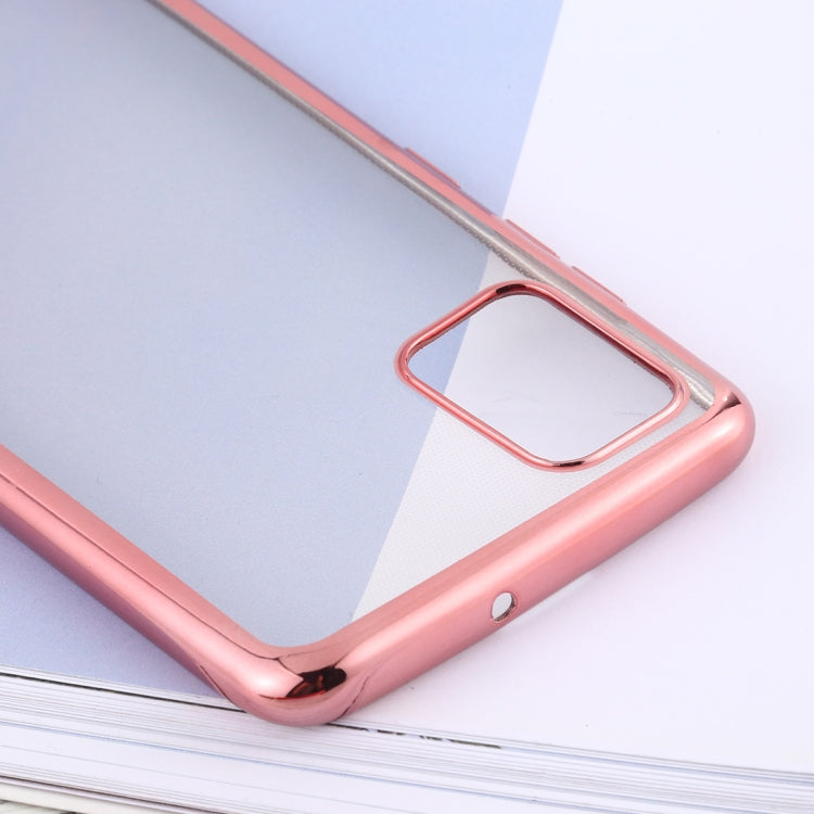 For Samsung Galaxy A51 Ultra-thin Plating TPU Protective Soft Case