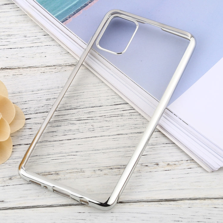 For Samsung Galaxy A51 Ultra-thin Plating TPU Protective Soft Case