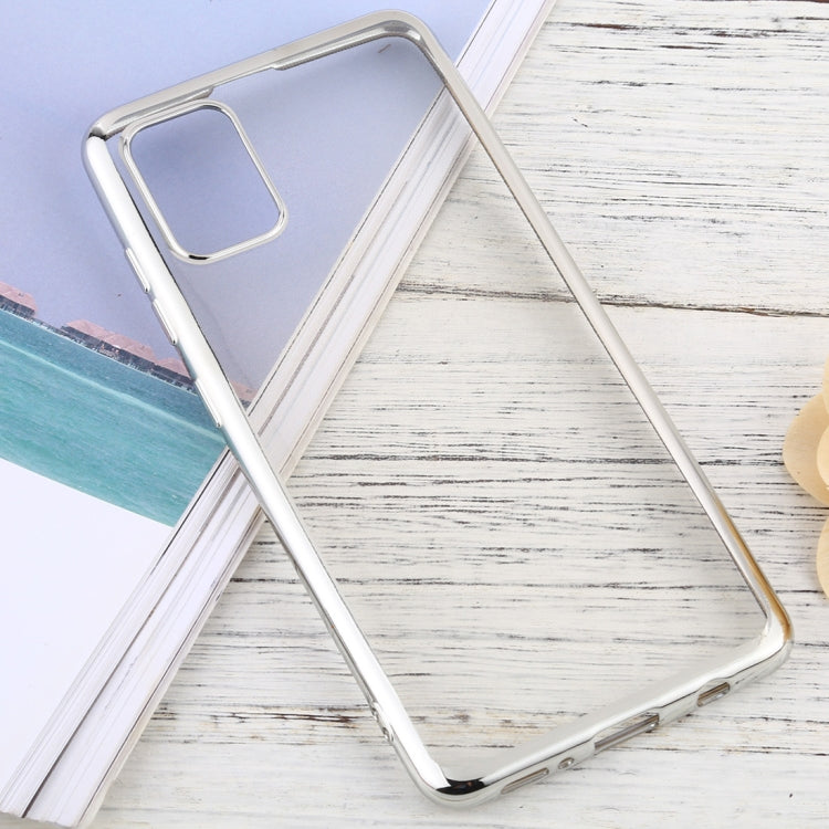 For Samsung Galaxy A51 Ultra-thin Plating TPU Protective Soft Case
