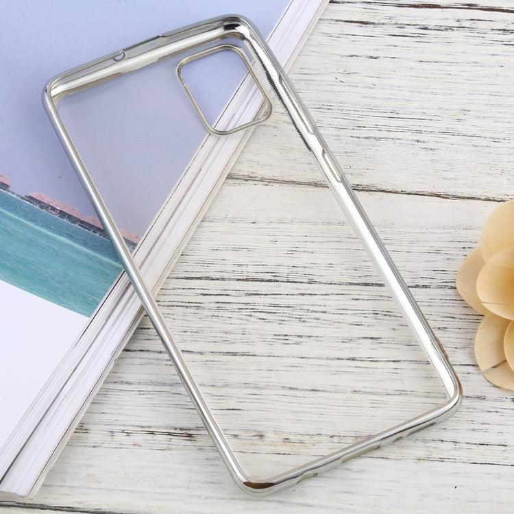 For Samsung Galaxy A51 Ultra-thin Plating TPU Protective Soft Case