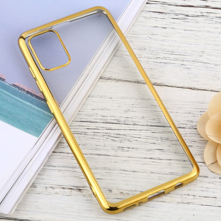For Samsung Galaxy A51 Ultra-thin Plating TPU Protective Soft Case