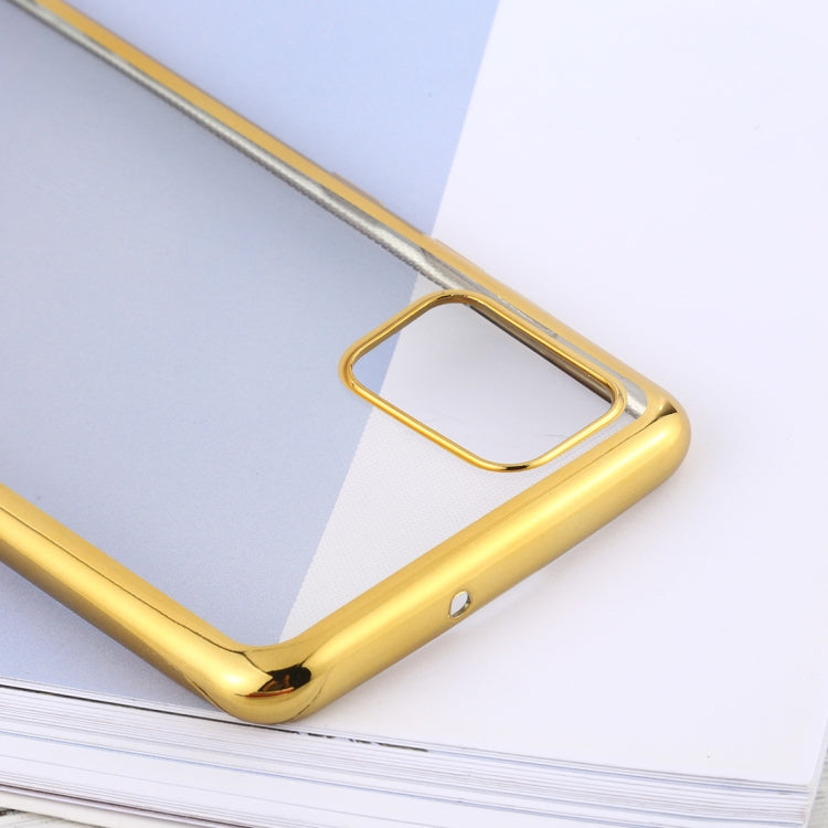 For Samsung Galaxy A51 Ultra-thin Plating TPU Protective Soft Case
