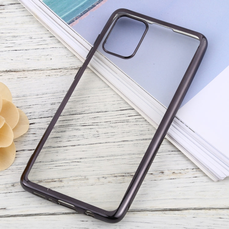 For Samsung Galaxy A71 Ultra-thin Plating TPU Protective Soft Case