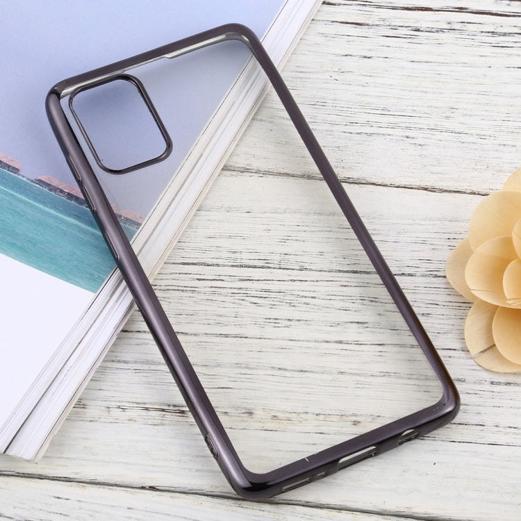 For Samsung Galaxy A71 Ultra-thin Plating TPU Protective Soft Case