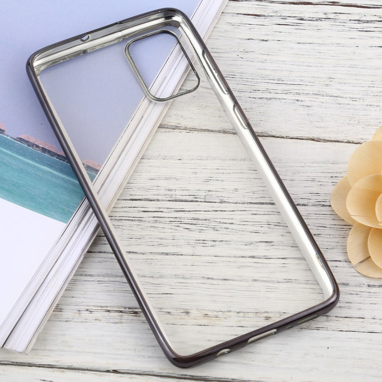 For Samsung Galaxy A71 Ultra-thin Plating TPU Protective Soft Case