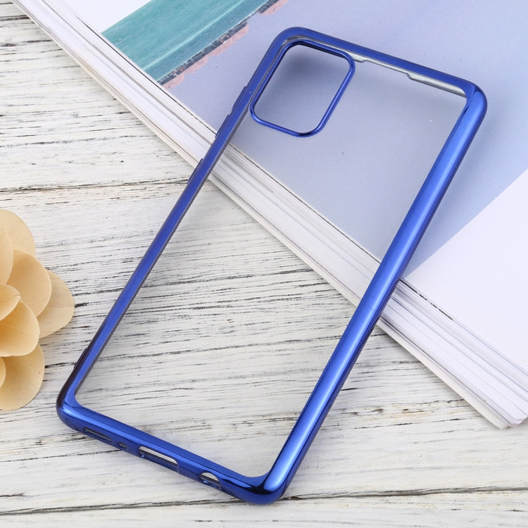 For Samsung Galaxy A71 Ultra-thin Plating TPU Protective Soft Case