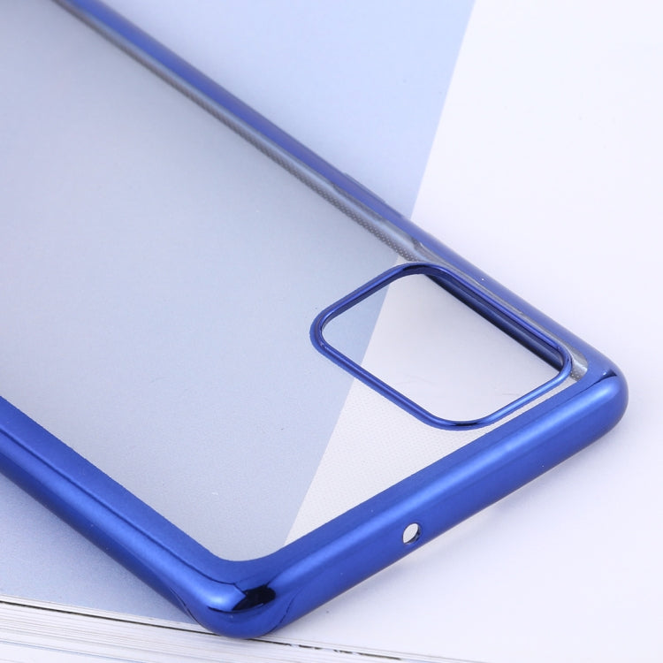 For Samsung Galaxy A71 Ultra-thin Plating TPU Protective Soft Case