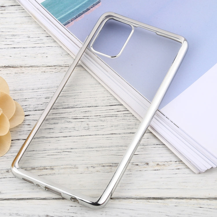 For Samsung Galaxy A71 Ultra-thin Plating TPU Protective Soft Case