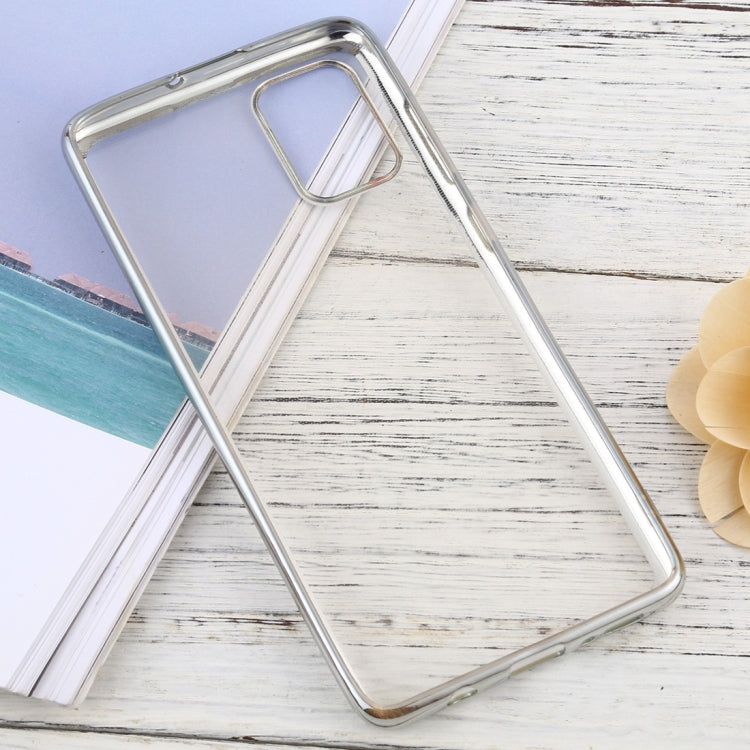 For Samsung Galaxy A71 Ultra-thin Plating TPU Protective Soft Case