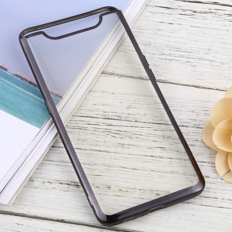 For Samsung Galaxy A80 Ultra-thin Plating TPU Protective Soft Case