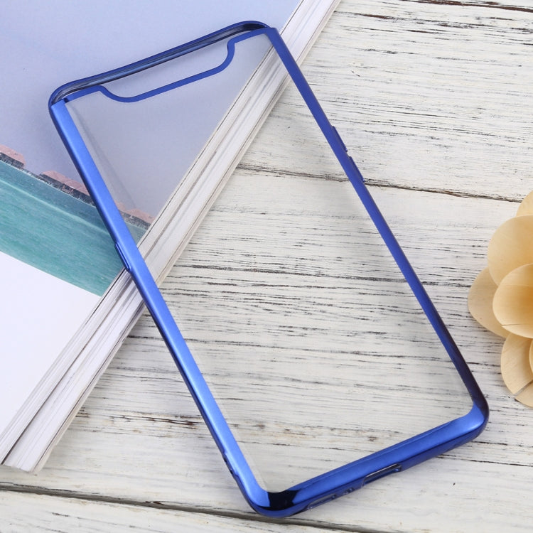 For Samsung Galaxy A80 Ultra-thin Plating TPU Protective Soft Case