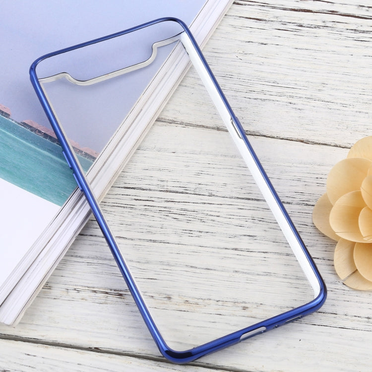 For Samsung Galaxy A80 Ultra-thin Plating TPU Protective Soft Case