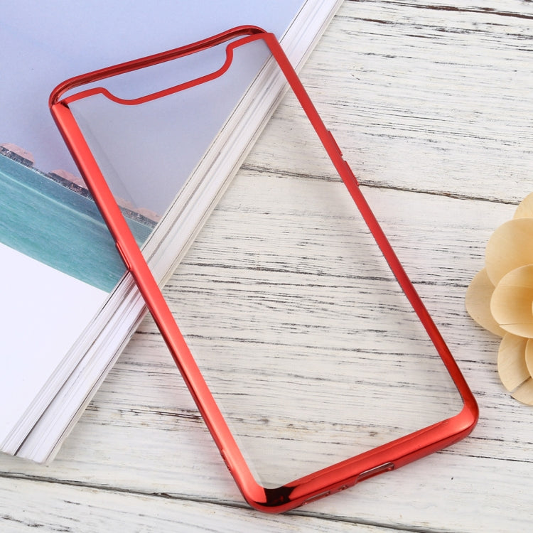 For Samsung Galaxy A80 Ultra-thin Plating TPU Protective Soft Case