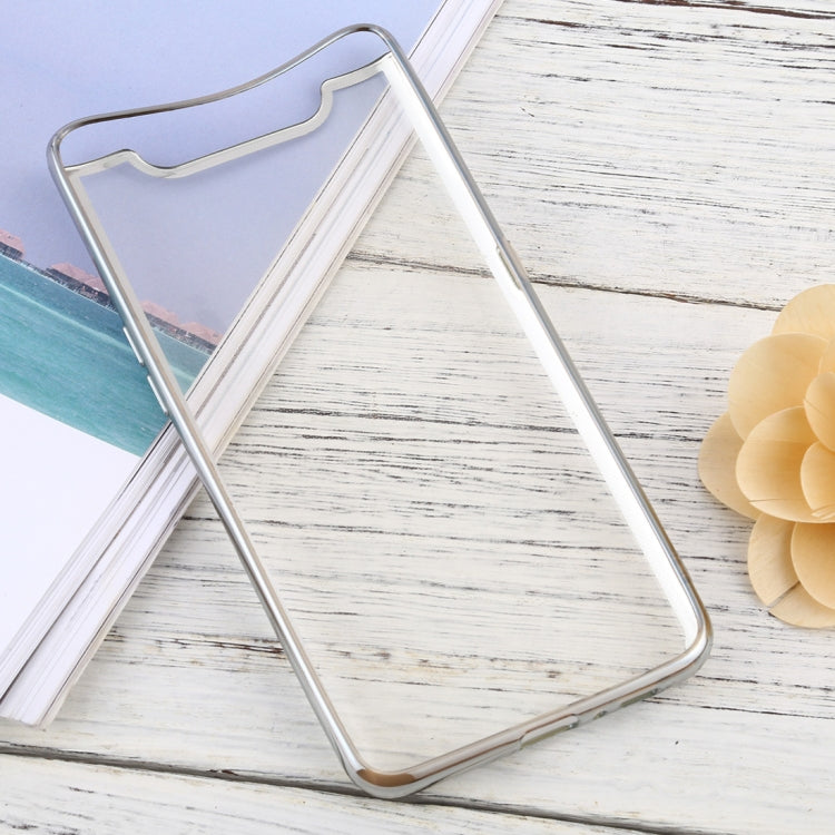 For Samsung Galaxy A80 Ultra-thin Plating TPU Protective Soft Case