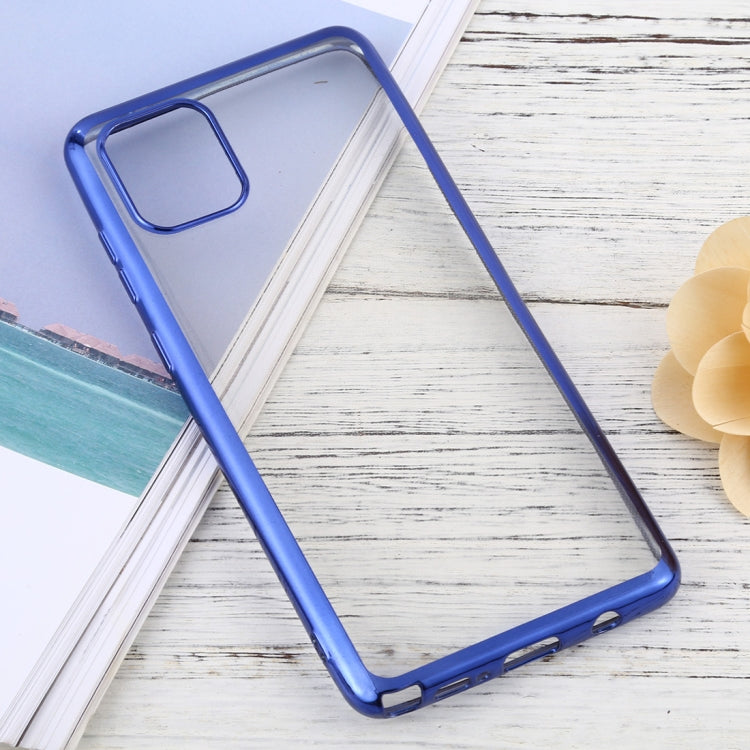 For Samsung Galaxy A81 Ultra-thin Plating TPU Protective Soft