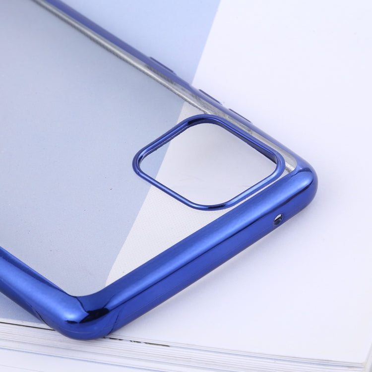 For Samsung Galaxy A81 Ultra-thin Plating TPU Protective Soft