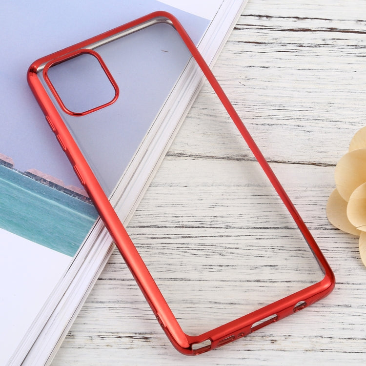 For Samsung Galaxy A81 Ultra-thin Plating TPU Protective Soft