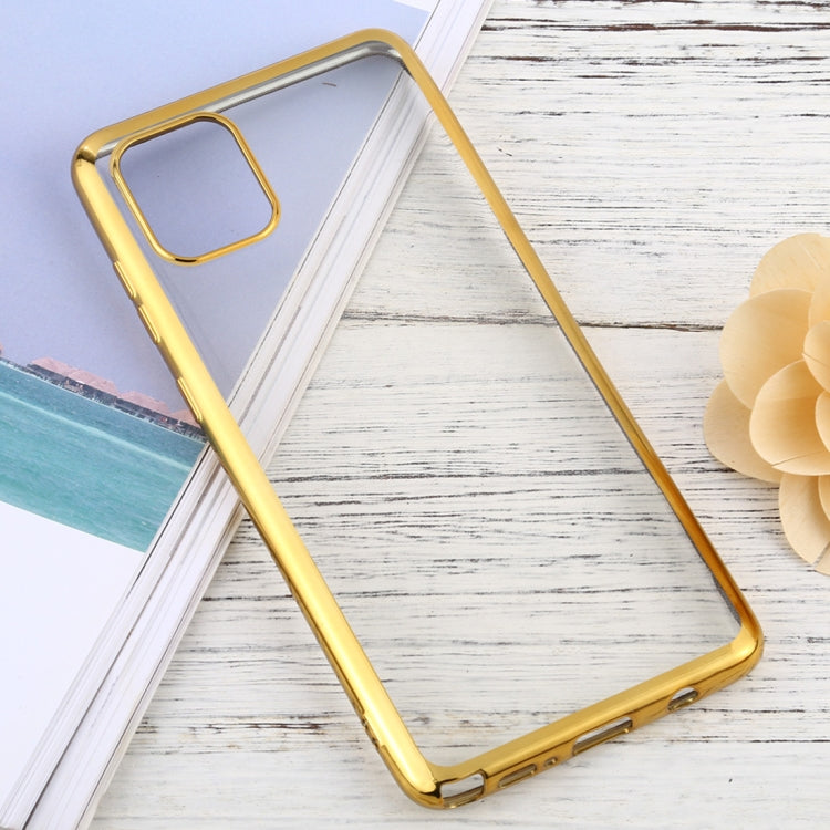For Samsung Galaxy A81 Ultra-thin Plating TPU Protective Soft