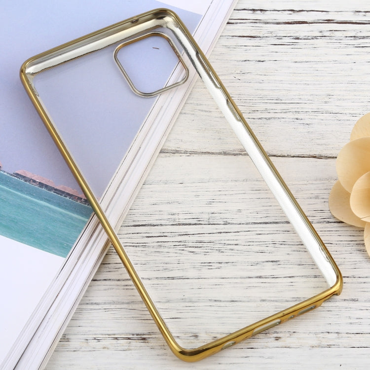 For Samsung Galaxy A81 Ultra-thin Plating TPU Protective Soft
