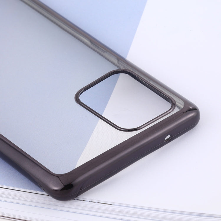 For Samsung Galaxy A91 Ultra-thin Plating TPU Protective Soft